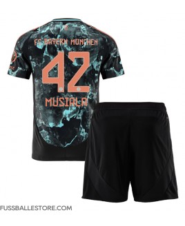 Günstige Bayern Munich Jamal Musiala #42 Auswärts Trikotsatzt Kinder 2024-25 Kurzarm (+ Kurze Hosen)